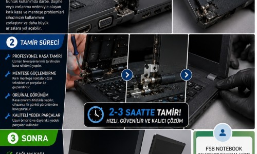 LAPTOP KASA MENTEŞE TAMİRİ