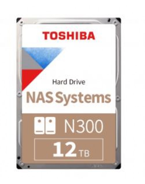 12TB TOSHIBA N300 7200RPM SATA 256MB HDWG21CUZSVA