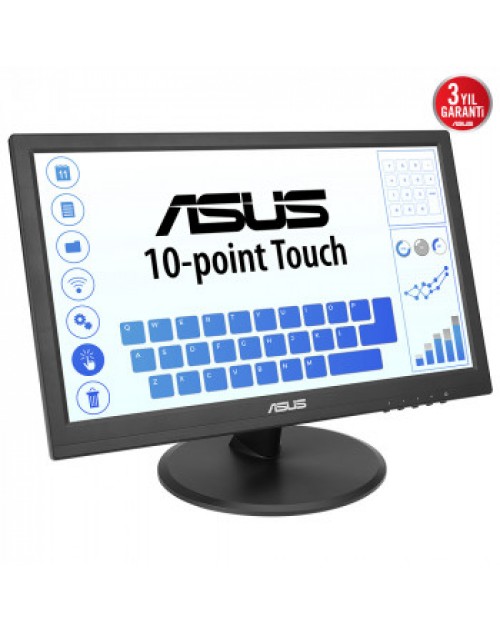 15.6 ASUS VT168HR TN HD 5MS 60HZ HDMI VGA DOKUNMATİK