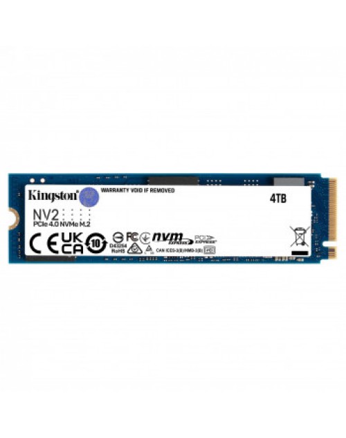 4TB KINGSTON NV2 SNV2S/4000G 3500/2800MB/s M.2 NVMe SSD