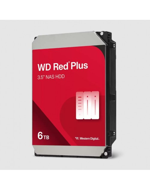 6TB WD RED PLUS SATA 5400RPM 256MB WD60EFPX