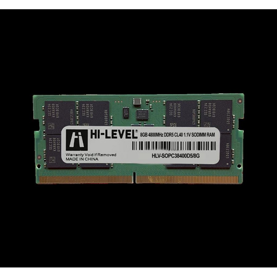 8GB DDR5 4800Mhz SODIMM 1.1V HLV-SOPC38400D5/8G