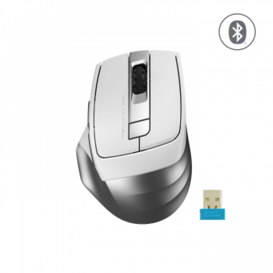 A4 TECH FB35 OPTIK MOUSE BLUETOOTH+NANO USB BEYAZ