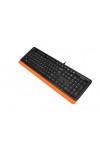 A4 TECH FK10 FN-MULTIMEDYA Q KLAVYE USB TURUNCU