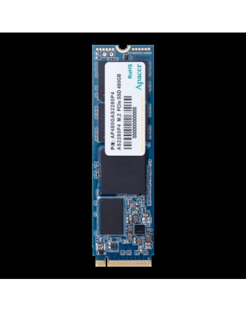 Apacer AS2280P4 512GB 2100/1500MB/s NVMe PCIe Gen3x4 M.2 SSD Disk (AP512GAS2280P4-1)