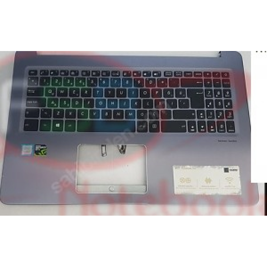 Asus N580 X580 N580V N580VD Klavye Dahil Üst Kasa 13N1-29A0F01