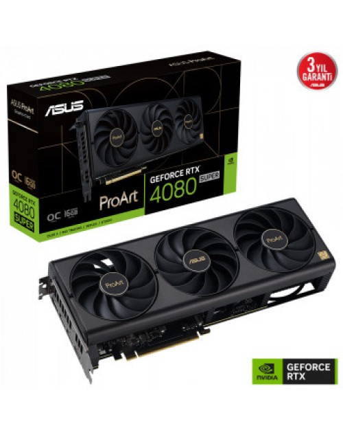 ASUS PROART-RTX4080S-O16G GDDR6X 16GB HDMI DP 256Bit