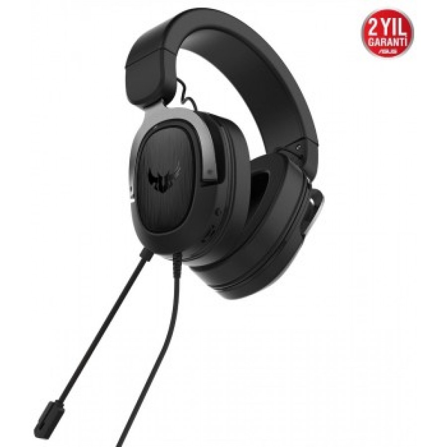 ASUS TUF GAMING H3 GUN METAL 7.1 3.5MM KULAKLIK ASUS TUF GAMING H3 GUN METAL 7.1 3.5MM KULAKLIK