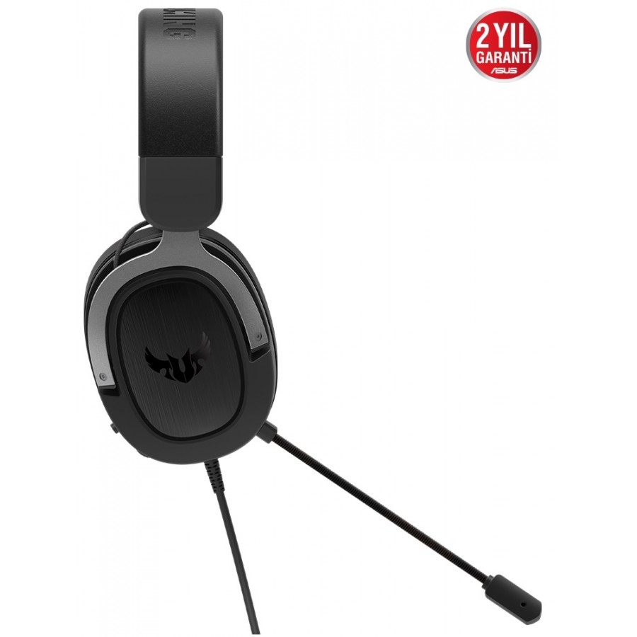 ASUS TUF GAMING H3 GUN METAL 7.1 3.5MM KULAKLIK ASUS TUF GAMING H3 GUN METAL 7.1 3.5MM KULAKLIK