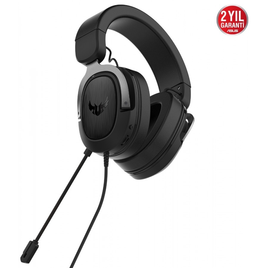 ASUS TUF GAMING H3 GUN METAL 7.1 3.5MM KULAKLIK ASUS TUF GAMING H3 GUN METAL 7.1 3.5MM KULAKLIK