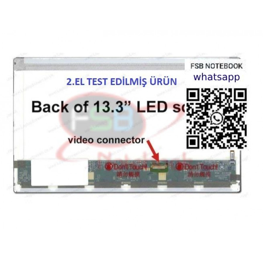  HSD133WH1 Notebook Lcd Ekran (13.3" Led Parlak)