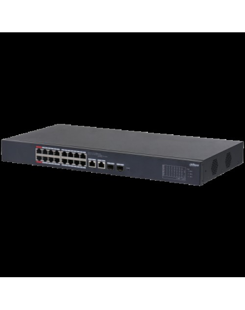 DAHUA CS4218-16ET-135 16 PORT16XFE-2XGE-2XGE/SFP YÖNETİLEBİLİR 135W POE SWİTCH