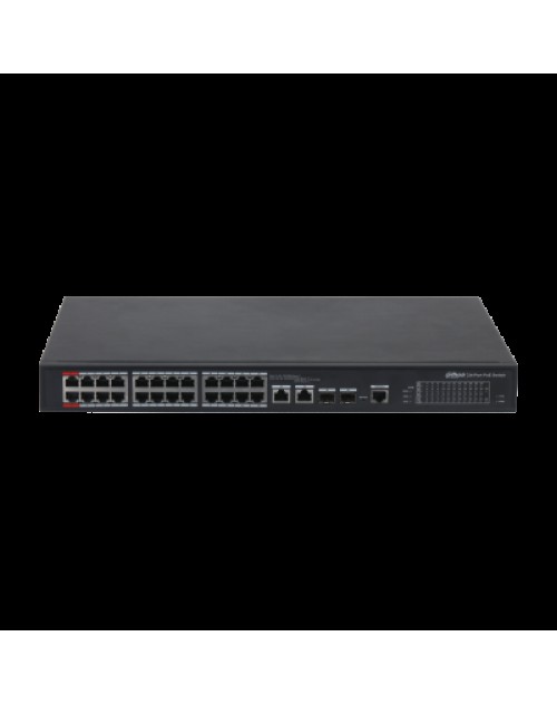 DAHUA PFS4226-24ET-360-V3 24 PORT 24XFE-2GE-2XSFP 360 W YÖNETİLEBİLİR POE SWİTCH