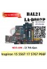 DELL Inspiron 15  BAL21 LA-D802P 5567 17 5767 f Laptop anakart 81YW5 41P46 DG5G3  i3-7100U CPU