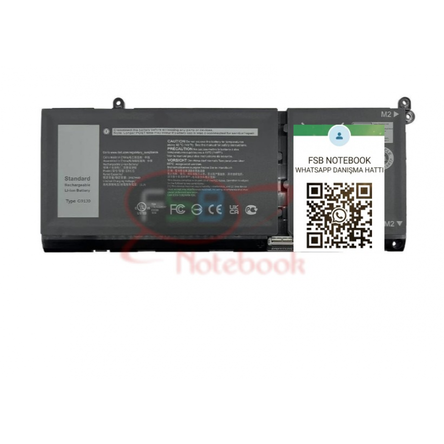 Dell Latitude 3320 3420 3520 Vostro 3510 3511 3515 5310 BATARYA ORJİNAL 2.EL
