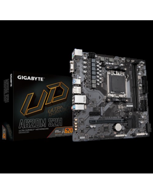 GIGABYTE A620M S2H 6400Mhz(OC) DDR5 MATX AM5