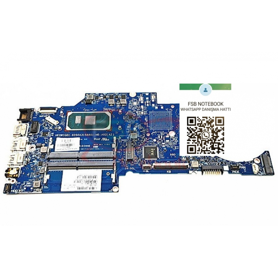 HP 14-CK/CF 240 G8  6050A3158801 ANAKART İ5 10.NESİL UMA