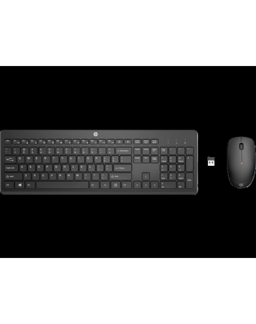 HP 235 KABLOSUZ KLAVYE &amp; MOUSE SET SİYAH 1Y4D0AA