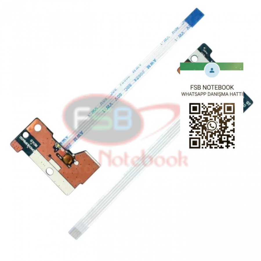 HP ProBook 455 G4 450 G4 470 G4 Notebook Tetik Power Buton Board