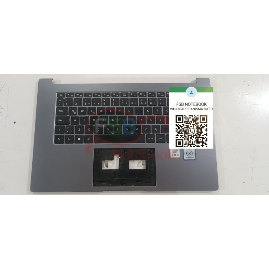 Huawei Orijinal MateBook D15  BOB-WAH9 BOD-WFH9 Notebook Üst Klavye Kasa BOB-WAI9 KLAVYE KASASI