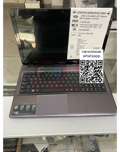 Lenovo İdepad Z585 2. el Notebook