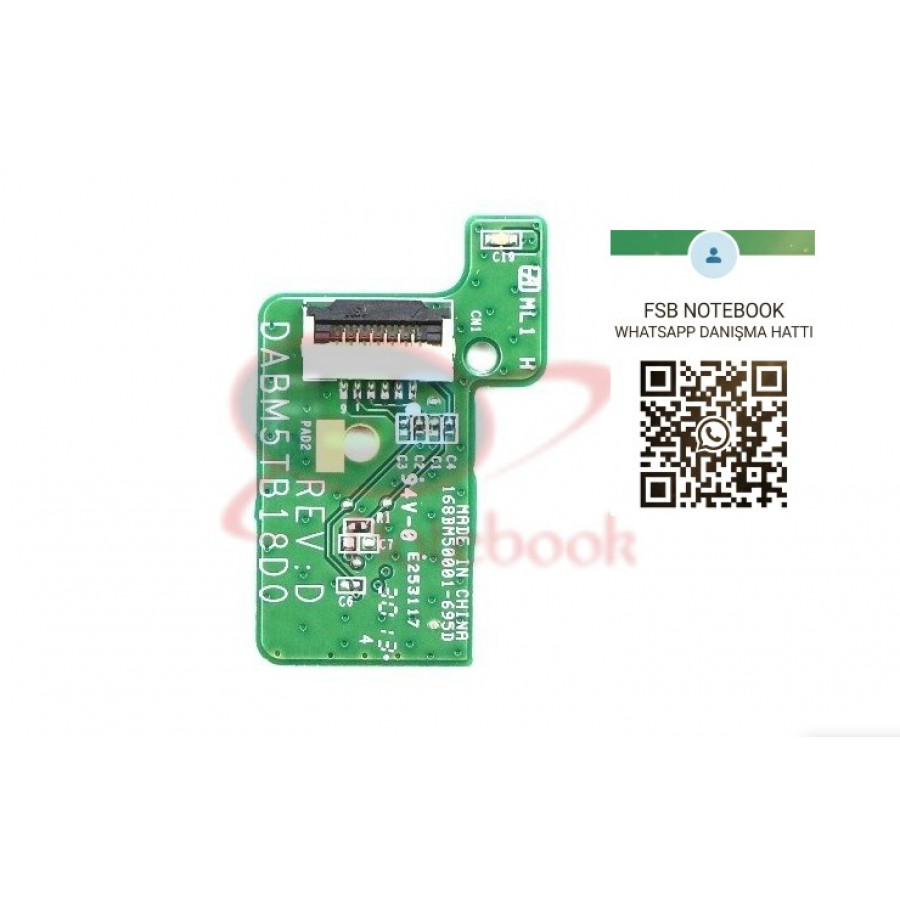 Lenovo Ideapad B5400 orjinal Power Tetik butonu