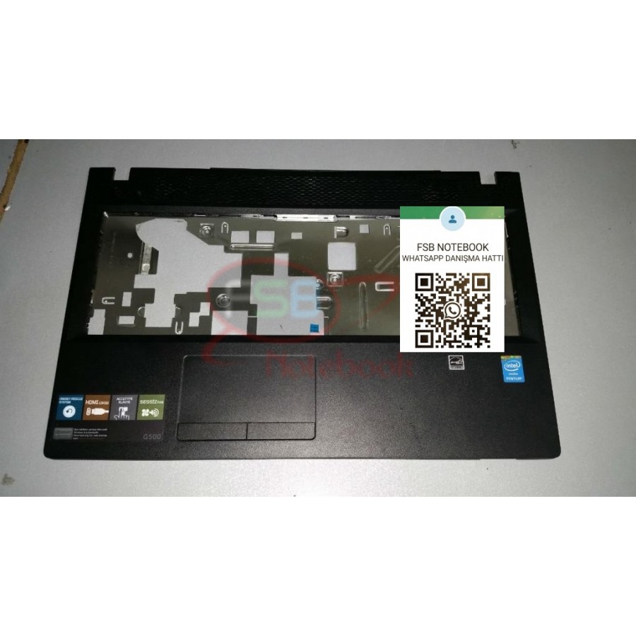Lenovo Ideapad G500 G505 G510 C Cover Üst Kasa Klavye Kasası ( SİYAH MAT RENK) 