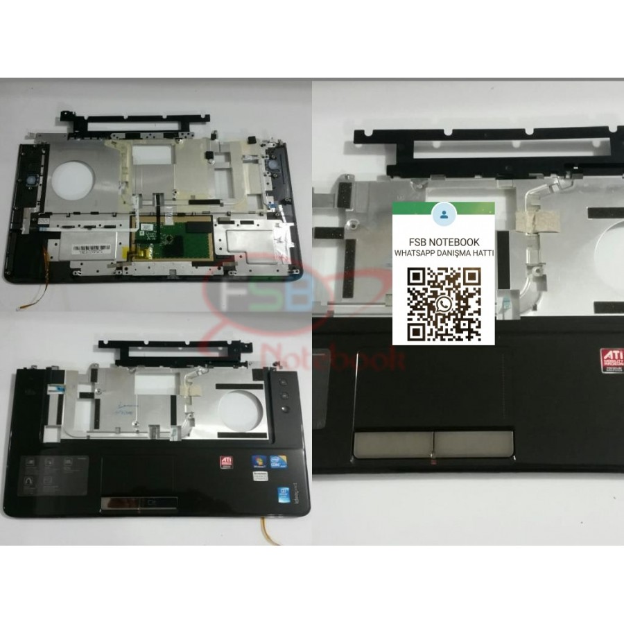 Lenovo Ideapad y560 y560p 20038 20077 Y560A, Y560D, Y560G 33KL3TCLV20 A37KL3KCLV00 Üst kasa Klavye Touch Kasa