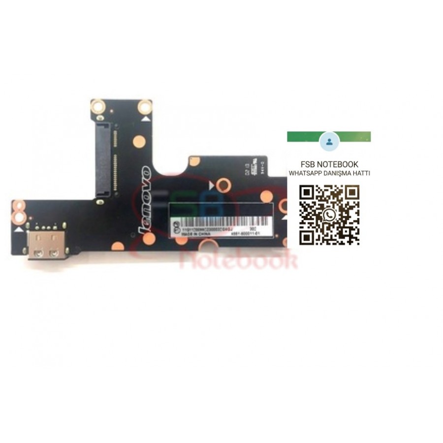 Lenovo Ideapad Yoga 13 Touch 2191 Usb Sd Kart Board