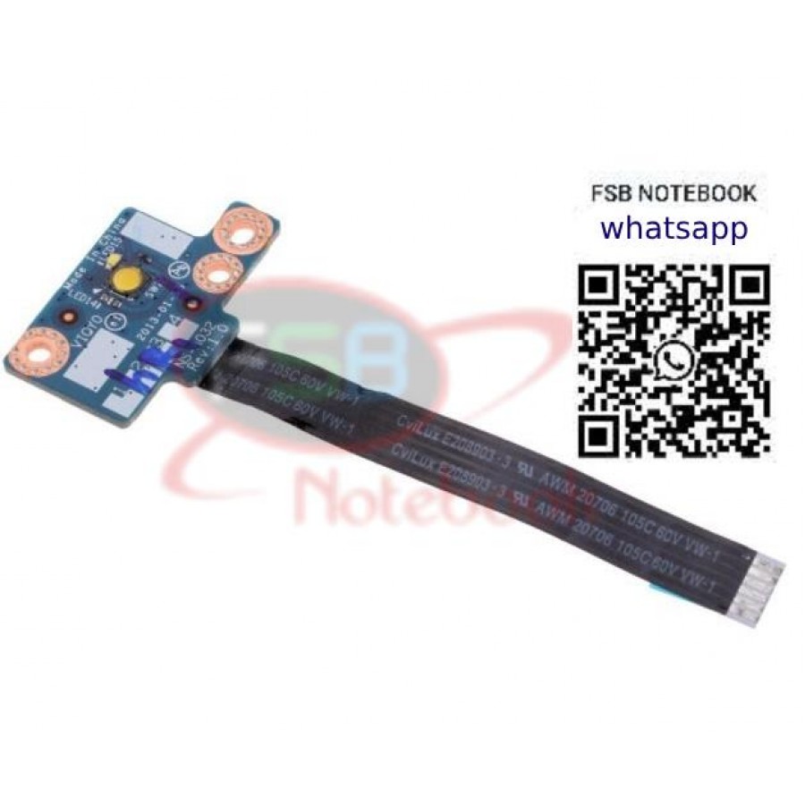 Lenovo Orijinal ideapad Y500 20193 7761 9541 Notebook Tetik Power Buton Board