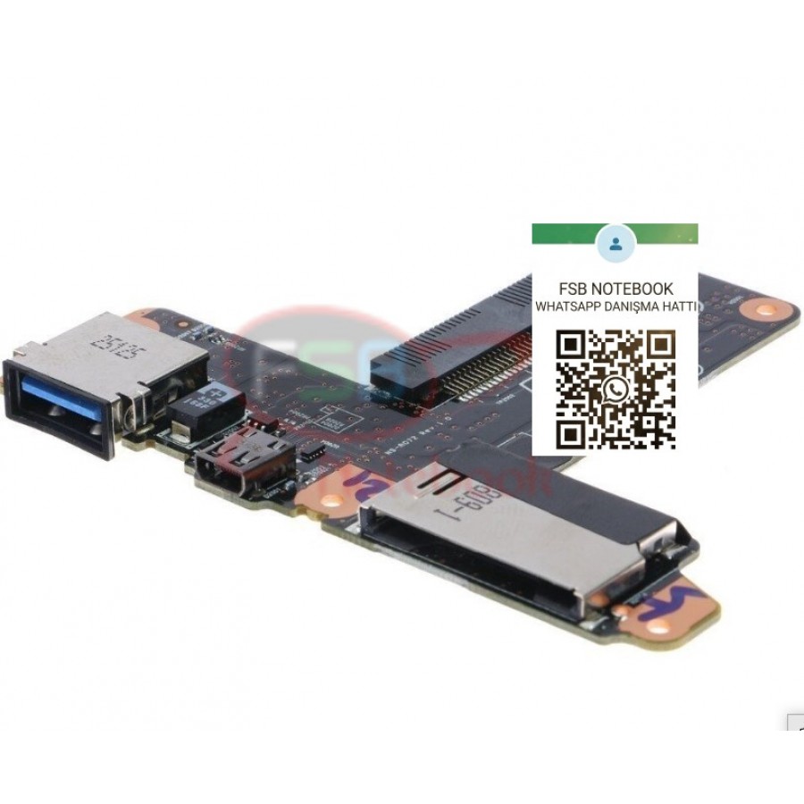 Lenovo Orijinal Yoga 2 Pro Notebook Mini HDMI SD Kart Okuyucu USB Port Board