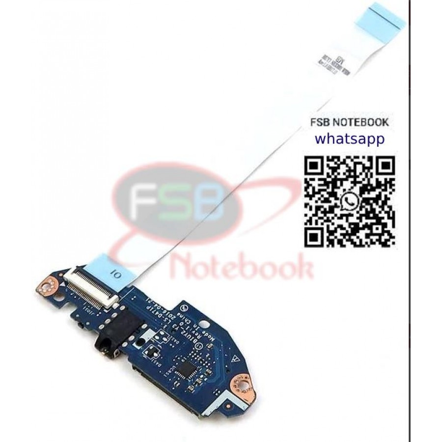 Lenovo Orijinal Yoga 710-14IKB  LS-D471P Notebook Audio Jack SD Kart USB Port Board