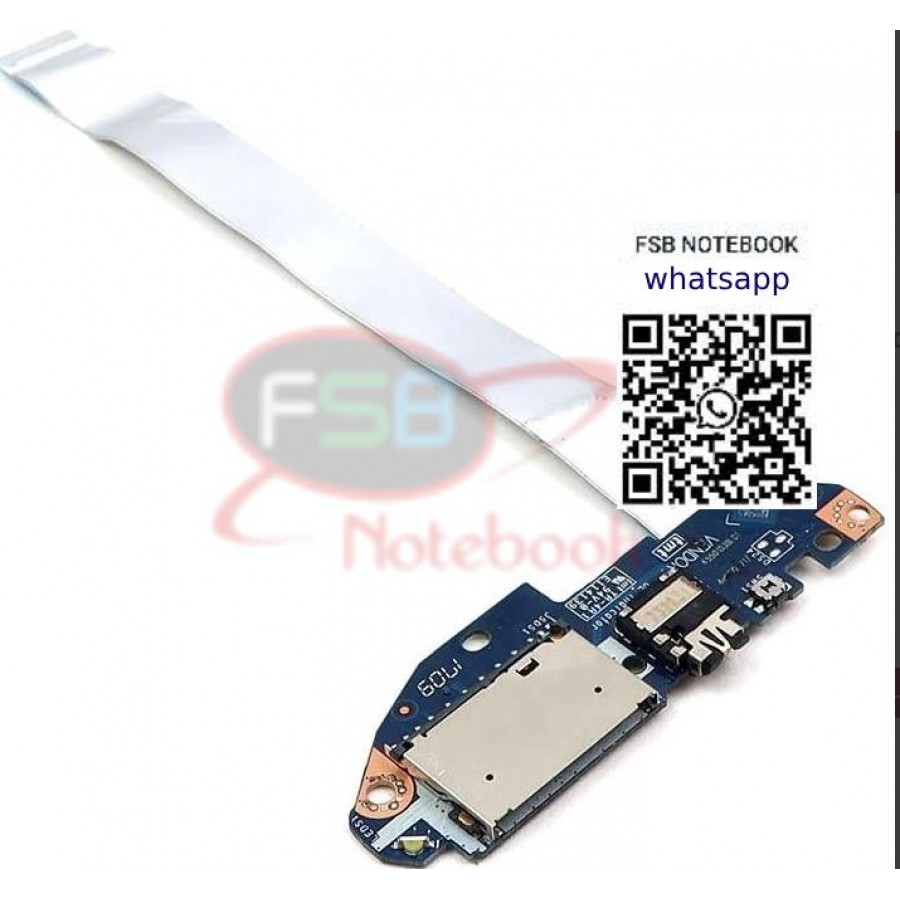 Lenovo Orijinal Yoga 710-14IKB  LS-D471P Notebook Audio Jack SD Kart USB Port Board