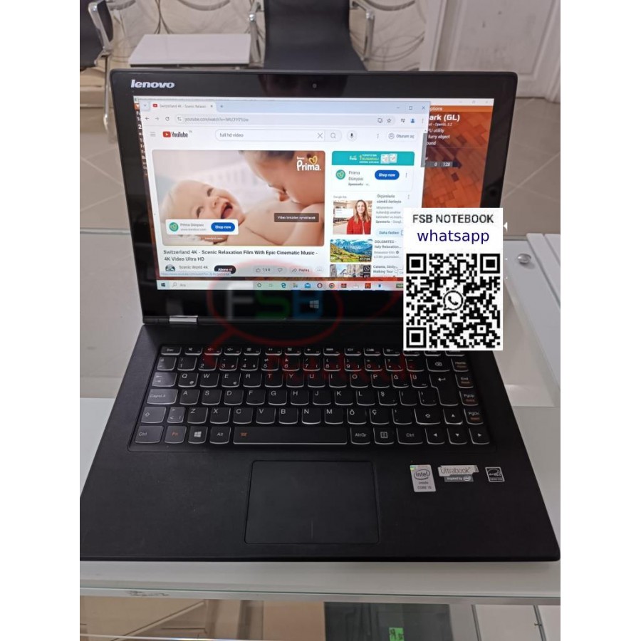 Lenovo Yoga 2 Pro i5 4.nesil ultrabook Tablet Pc