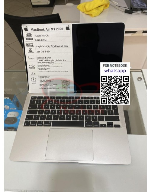 MacBook Air 13'' A2337 2020 M1 8GB RAM 256GB SSD 2. el