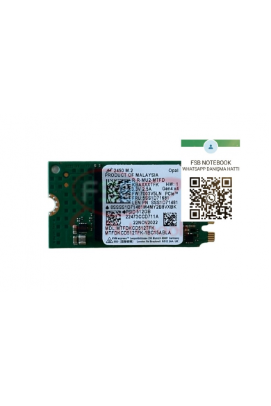 MICRON 2450 512GB M2 2242  NVME GEN4 SSD 2.EL