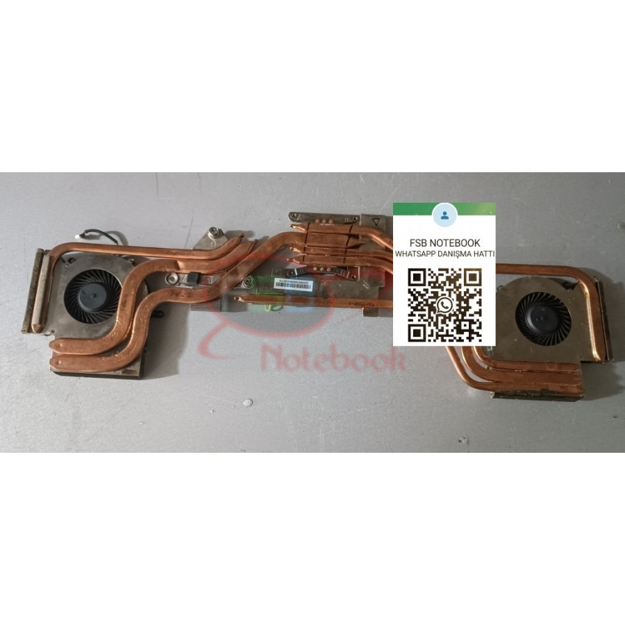 MSİ GE 73 FAN VE SOĞUTUCU METAL BAKIR BLOK