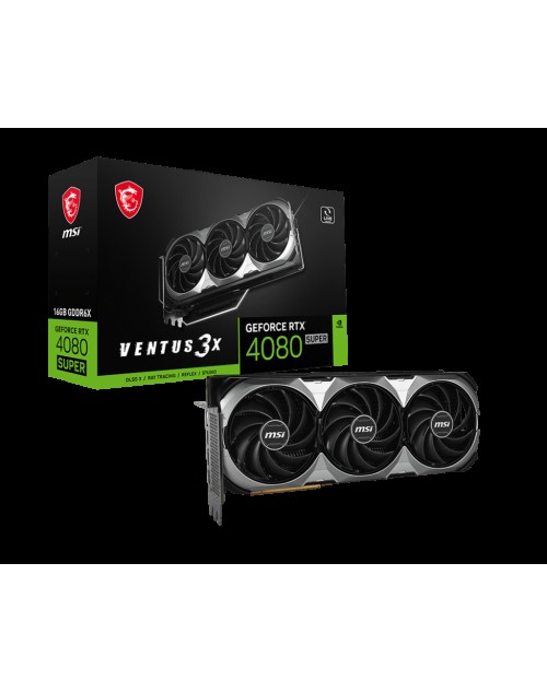 MSI RTX 4080 SUPER 16G VENTUS 3X OC 16GB GDDR6X HDMI DVI DP 256Bit