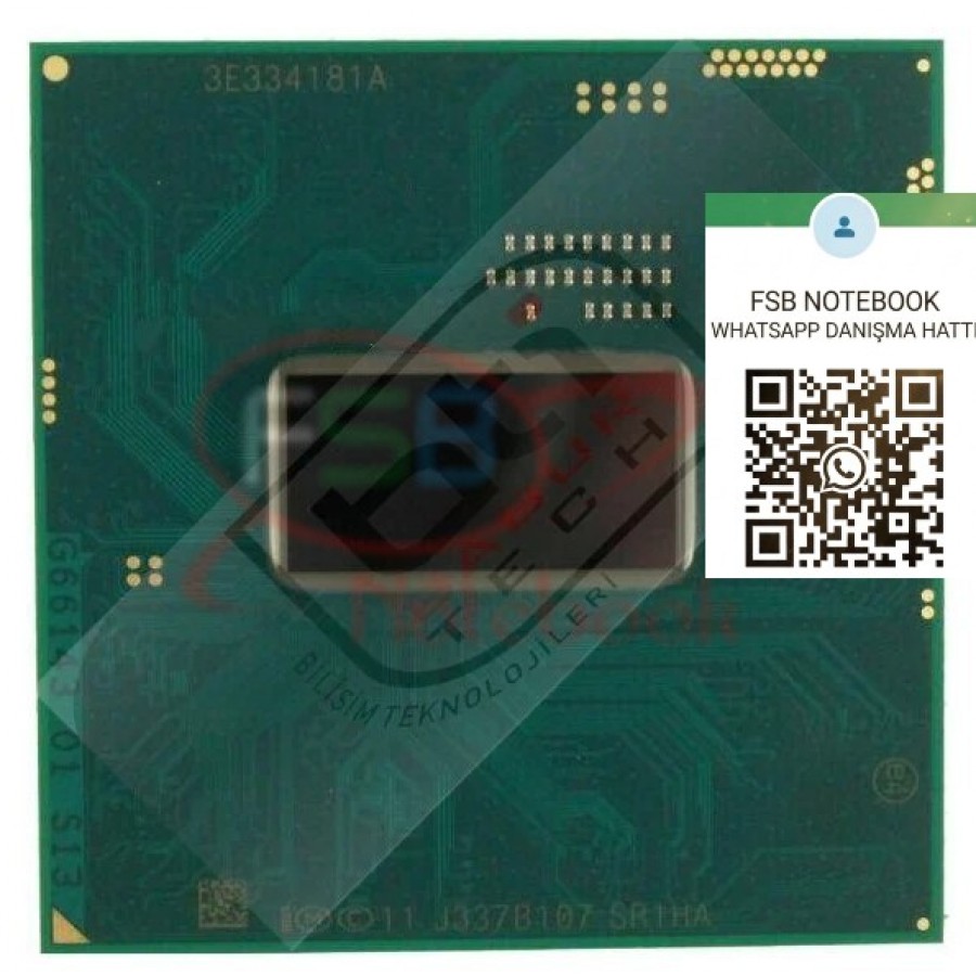 intel SR1HA İ5 4.Nesil (Intel Core i5-4200M) 2.50GHz Laptop İşlemci CPU