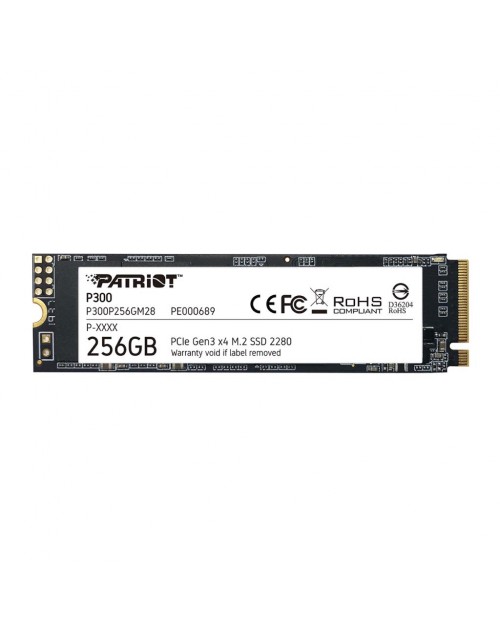 Patriot P300 256GB 1700/1100MB/s NVMe M.2 SSD Disk (P300P256GM28)