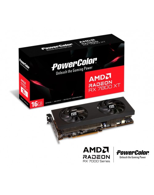 POWERCOLOR RX7800XT 16G-P 16GB GDDR6 256Bit