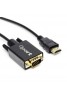 QPORT Q-HVG18 HDMI TO VGA ÇEVİRİCİ KABLO 1.8 MT