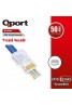 QPORT Q-J600Y CAT6 50 LİK PAKET EZ-RJ45 YENİ NESİL KONNEKTÖR