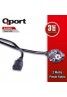 QPORT Q-POW3 3 METRE PC POWER KABLOSU