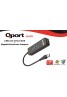 QPORT Q-U3G USB 3.0 ÇOKLAYICI/GIGABIT ADAPTÖR