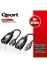 QPORT Q-UX2 60M USB EXTENDER 2&apos;Lİ PAKET