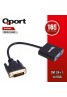 QPORT Q-VDV2 DVI TO VGA 24+1 ÇEVİRİCİ