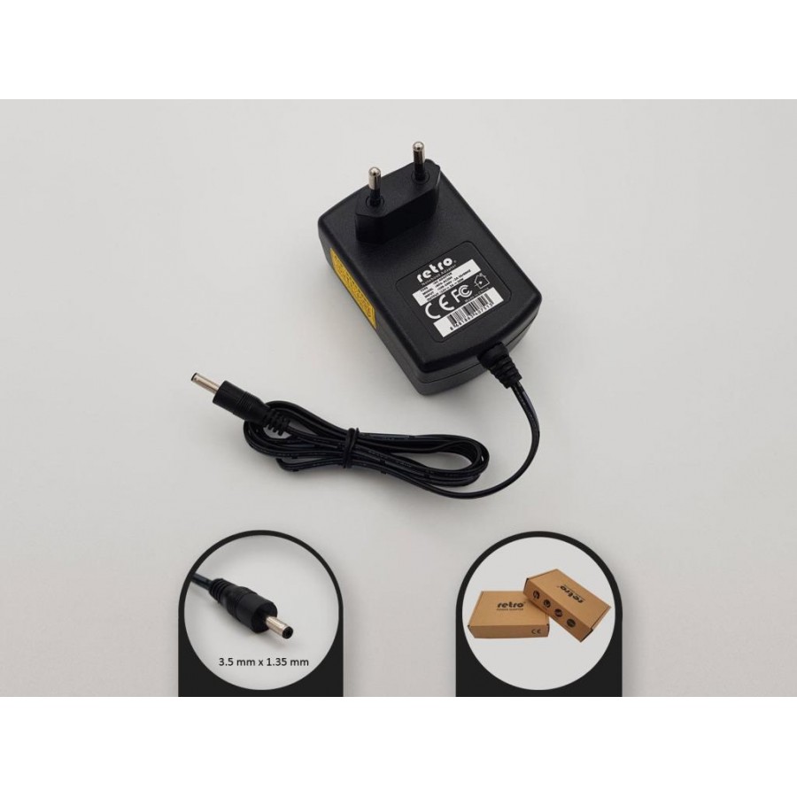 RETRO 12V 3A 36W 3.5x1.35mm Notebook Adaptör RPA-AC204