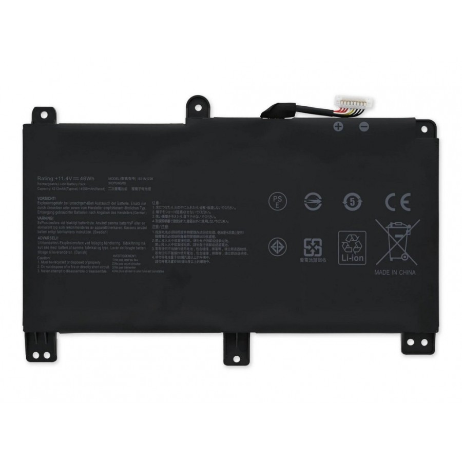 RETRO Asus B31N1726 Notebook Bataryası - Ver.2