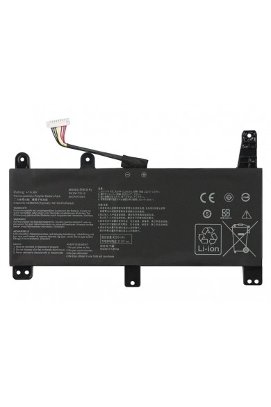 RETRO Asus C41N1731 Notebook Bataryası - Ver.3